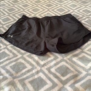 UA running shorts